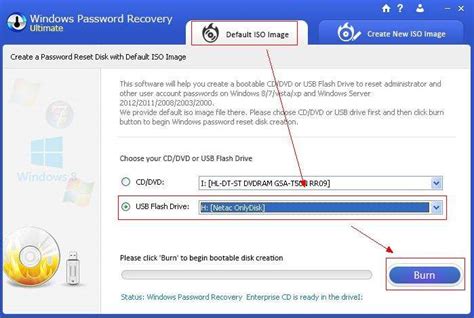 How To Create A Password Reset Disk Boot Cd Or Usb Disk