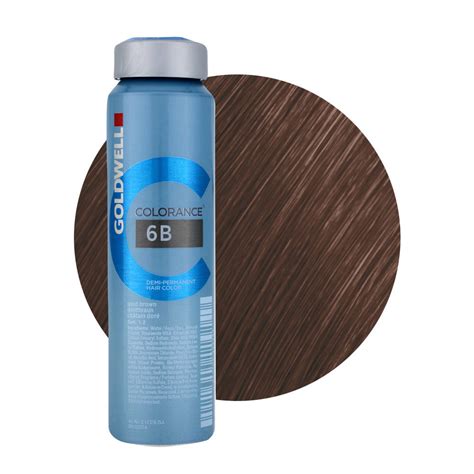 6b Gold Brown Goldwell Colorance Warm Browns Can 120ml Hair Gallery