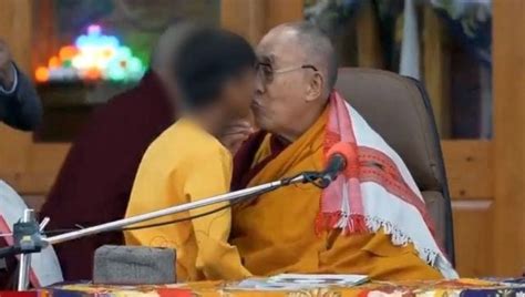 Dalai Lama Controversy The Controversy Over Dalai Lama Kissing A Boy