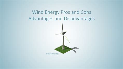 Wind Energy Pros And Cons Advantages And Disadvantages