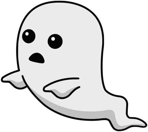 Free Images - ghost rounded cute svg
