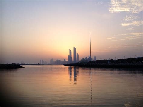Abu Dhabi Sunrise Abu Dhabi United Arab Emirates Sunrise