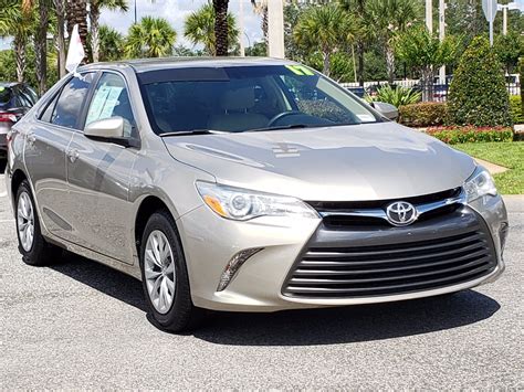 Certified Pre Owned 2017 Toyota Camry Le 4dr Car In Orlando 0181824a