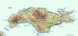 Mapa Ostrova Samos Ecko V Detailech