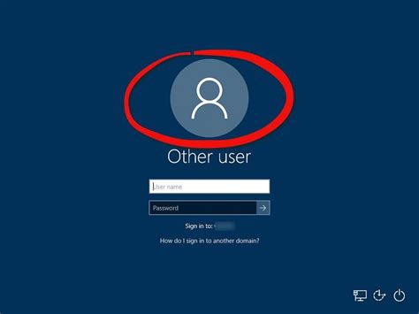 Default User Account Logo Blurred Out In Windows 10 Login Screen
