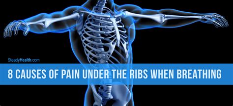 8 Causes Of Pain Under The Ribs When Breathing Respiratory Tract
