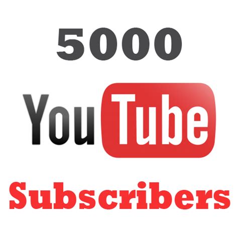 5000 Youtube Subscribers Seoclerks