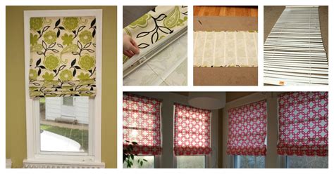 Looking to add some personality to your windows? Easy DIY No Sew Roman Shades Out of Mini Blinds