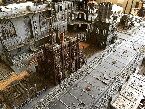 Warhammer40k Paintingwarhammer Cityruins With Images Wargaming