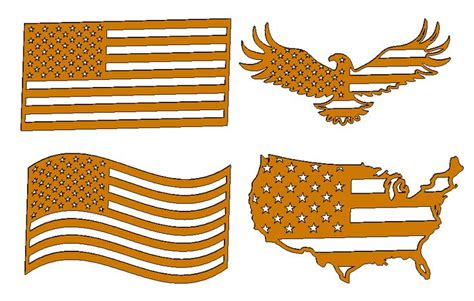 Usa United States American Flag Vector Images Freepatternsarea
