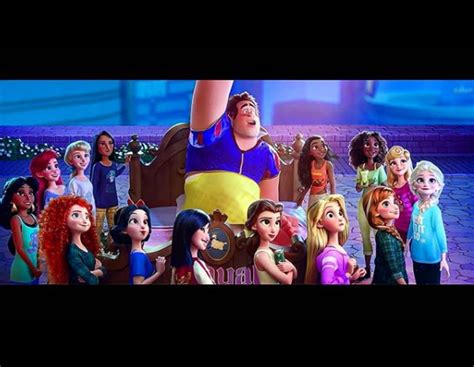 Wreck It Ralph And The Disney Princesses By