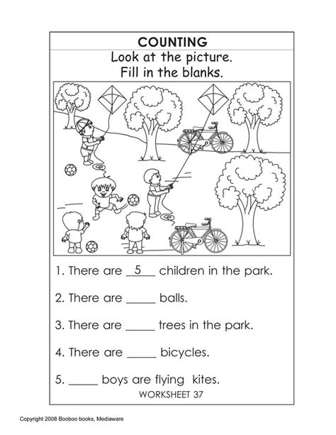 Childrens Worksheets Kindergarten