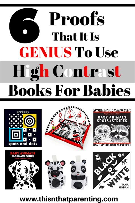 The 5 Best High Contrast Books For Babies ~ Thisnthatparenting Black