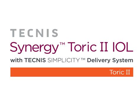 johnson and johnson vision brings tecnis synergy and tecnis synergy toric ii pc iols to north