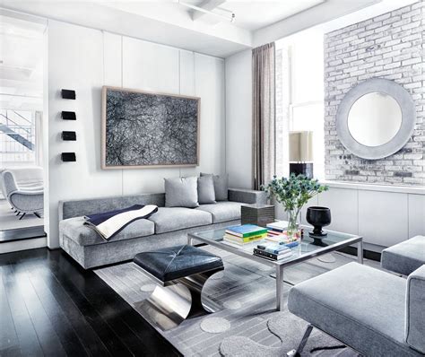 Modern Living Room Ideas Gray And White ~ Yellow Modern Living Room