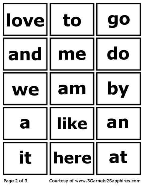 Commonly this is a set of about 100 words that keeps reappearing on. 38 Sight Words Flash Cards For You | Kitty Baby Love