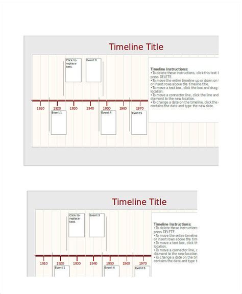 Microsoft Excel Templates Vertical Timeline Excel Template Images