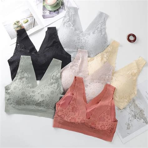 women sexy latex bra seamless sleeping lingeries shockproof wirefree bralette soft vest top