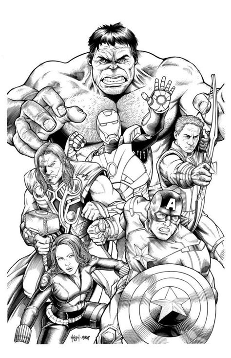 Ideas De Marvel Para Pintar Avengers Para Colorear Superheroes My Xxx