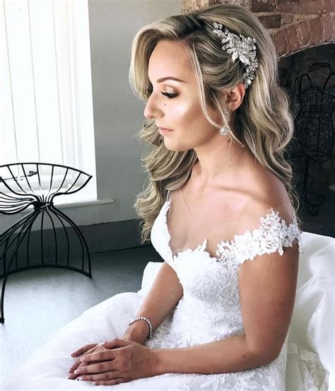 Wedding Hair Style Off Shoulder Dress Hairstyle Dress Hairstyles