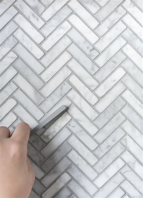 Over time, the grout will naturally darken with the wear and tear of everyday traffic. How We Choose : Grout for Tile - Room for Tuesday