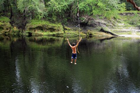 Rope Swing Suwannee River Twin Rivers State Forest Hami Flickr