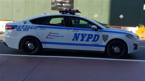 Nypd Traffic Enforcement Mttf Passing By With Their New 2020 Ford