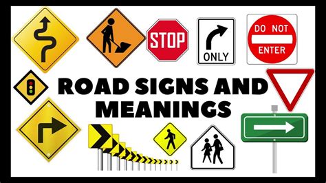 Road Signs And Meanings Canada Driving Demonstration Some Of The Most