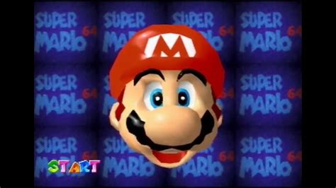 N64 Super Mario 64 Intro With S Video Youtube