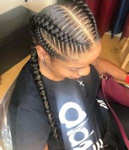 Box braids.the traditional african braids rose in popularity stateside nearly three decades ago, defining an era of. Trending Feed In Braids Hairstyles 2018 |FabWoman