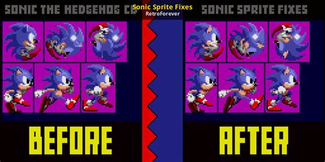 Sonic Sprite Fixes Sonic Cd 2011 Mods