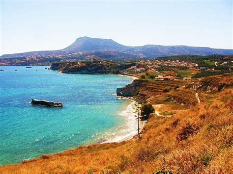 Crete Greece Mountain Water Ocean Nature Sky Hd Wallpaper Peakpx