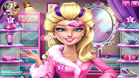 Super Barbie Real Makeover Dress Up Game For Little Girls Part 2 Hd