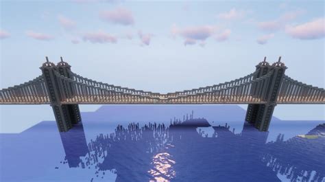 Suspension Bridge Minecraft Map