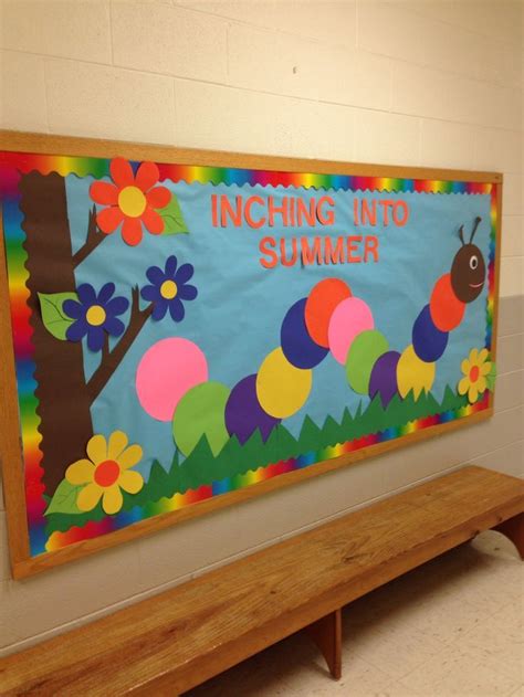 Cheerful Summer Bulletin Board For Preschool