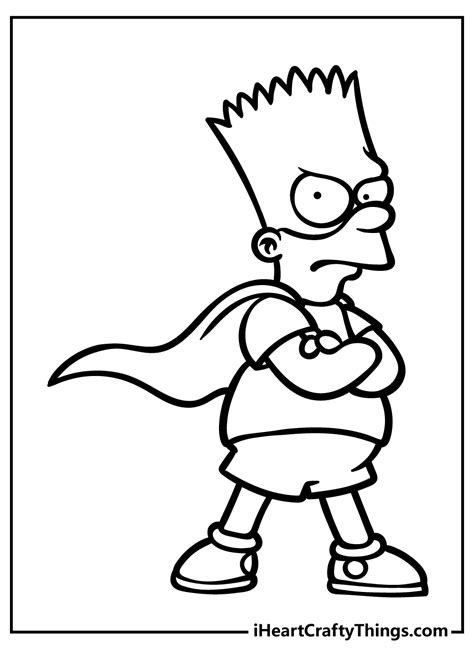 The Simpsons Coloring Pages Home Design Ideas