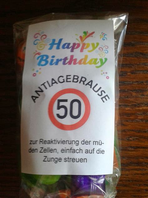 Ideen lustige geschenke zum 50. Tinas Wunderwelt: Lustiges Geschenk zum 50. Geburtstag!