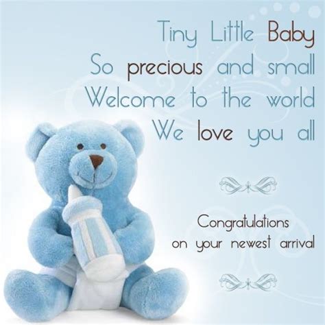 Quotes To Welcome A New Baby Boy Arise Quote