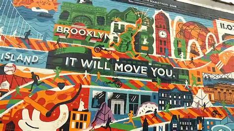 New Mural In Brooklyn Honors The Spirit Of The Nyc Marathon Youtube