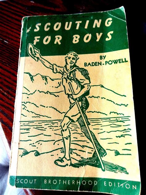 Rare Scouting For Boy Scouts Brotherhood Edition Baden Powell Woodcraft