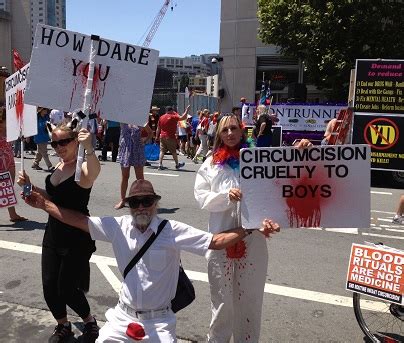 Intactivists March For Genital Rights In San Francisco Pride Parade