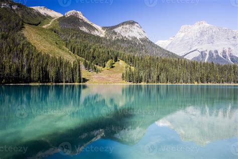 Lago Esmeralda Parque Nacional De Yoho Columbia Británica Canadá