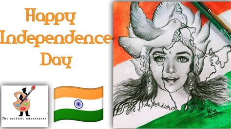 happy independence day independence day art pencil sketch trending independenceday