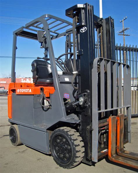toyota fbcu  forklifts los angeles call