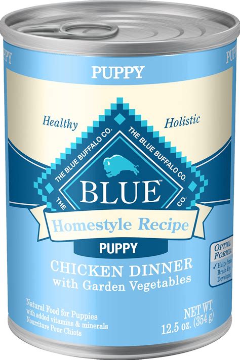 Looking at blue buffalo and science diet as potential food picks for your pup? Blue Buffalo Homestyle Recipe Puppy Chicken Dinner with ...