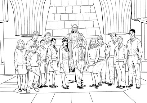 Hogwarts Castle Coloring Page Free Printable Coloring Pages Harry