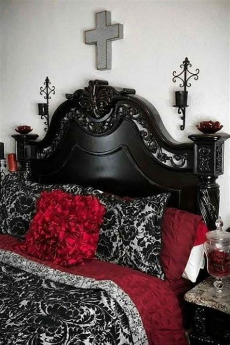 Gothic Bedroom Ideas40 Shabby Design And How To Decorate In 2020