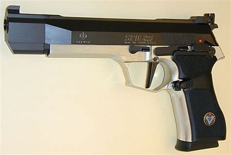 Vektor Sp1 Sport Pistol With Long Barrel And Adjustable Target Sight