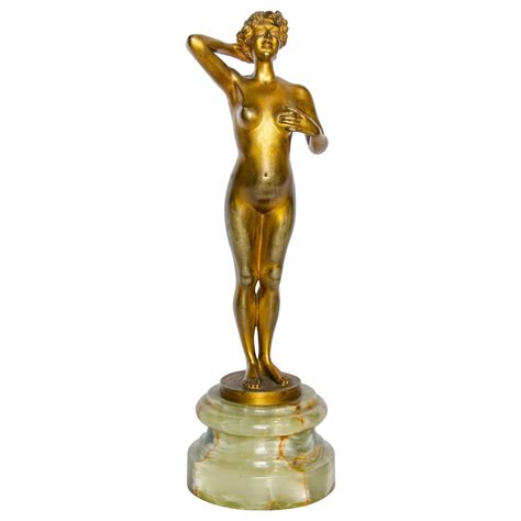 Rare Joe Descomps Art Deco Nude Sculpture For Sale At Stdibs Joe Hot