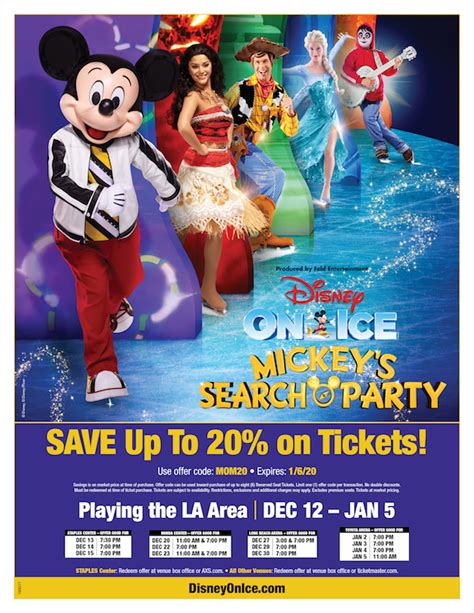 Disney On Ice Mickeys Search Party Rockin Mama